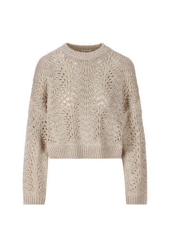 Maglia Dazzling Lace In Cashmere