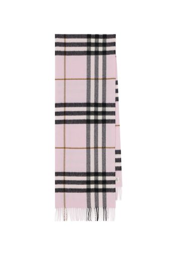 Sciarpa In Cashmere Burberry Check