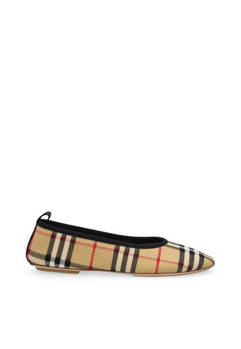 Ballerine con motivo Vintage check