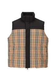 Gilet Reversibile Burberry Check