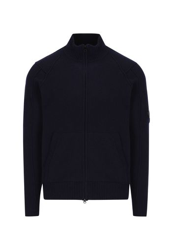 Metropolis - Lambswool zip jumper