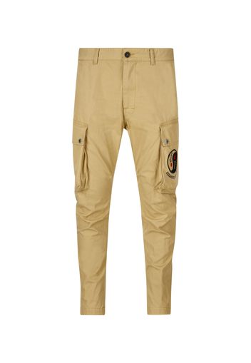 Pantaloni Cargo In Cotone