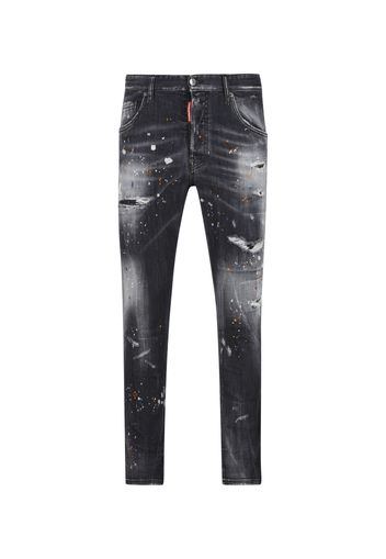 Skater Jeans In Cotone