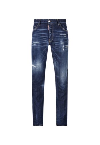 Jeans In Denim Di Cotone