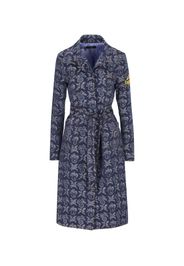 Abito Trench In Denim Di Cotone