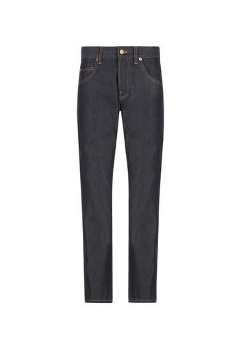 Pantalone attillato in denim