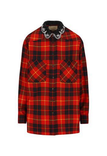 Camicia in Lana Tartan