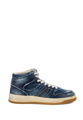 Sneaker Hogan H630 High Top In Cotone