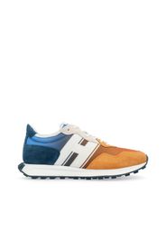 Sneakers Hogan H601 Blu Arancio Bianco