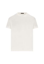 T-Shirt In Seta E Cotone