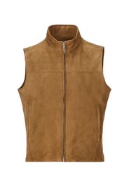 Gilet Reversibile In Pelle