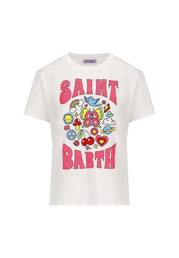 T-Shirt Saint Barth In Cotone