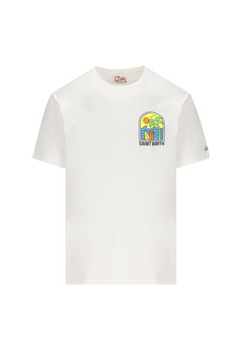 T-Shirt Saint Barth In Cotone