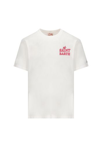 T-Shirt Saint Barth In Cotone