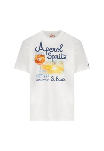 T-Shirt Saint Barth In Cotone