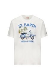 T-Shirt Saint Barth In Cotone