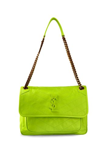 Borsa Niki Baby Yves Saint Laurent In Pelle Stropicciata