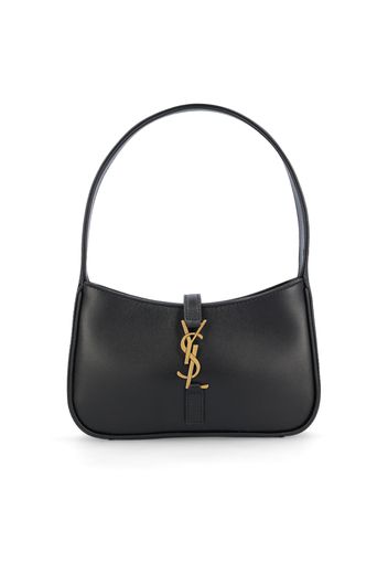 Borsa Hobo Le 5 A' 7 Mini Saint Laurent In Pelle