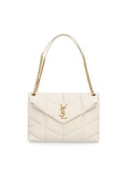 Borsa Yves Saint Laurent Puffer Media In Pelle Di Agnello