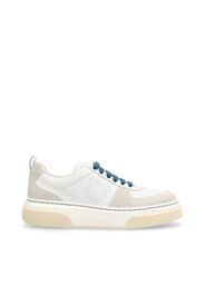 Sneakers Gancini In Pelle