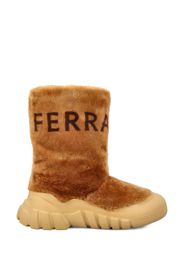 Scarpone Da Sci In Shearling