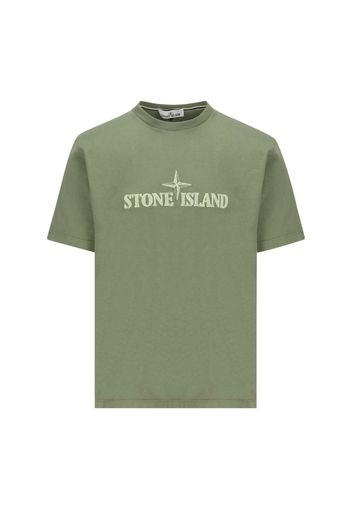 T-Shirt Stone Island In Cotone