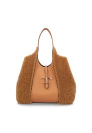 Borsa Shopping T Timeless in Pelle e Montone Media