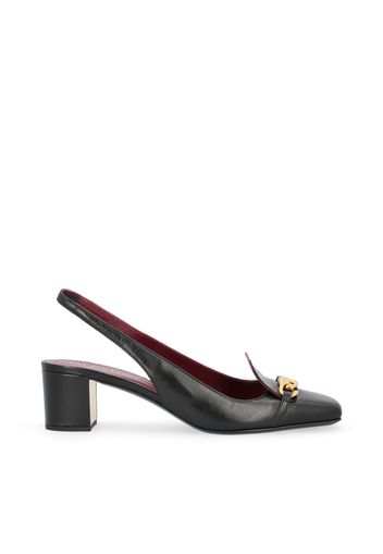 Décolleté slingback VLogo Chain Valentino Garavani in nappa