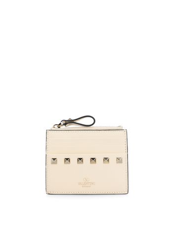 Portacarte Rockstud In Pelle