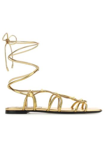 Sandalo Rockstud In Materiale Sintetico