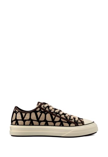 Sneakers Low-Top In Toile Iconographe