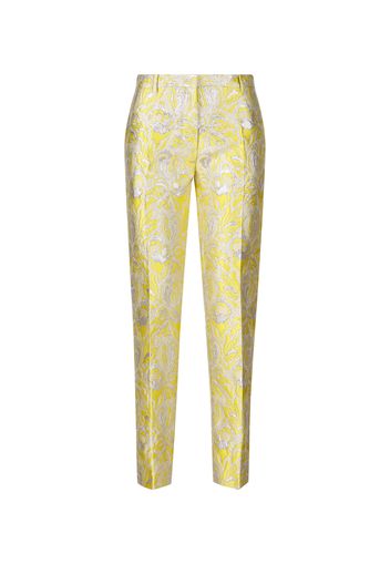 Pantalone In Broccato Iris