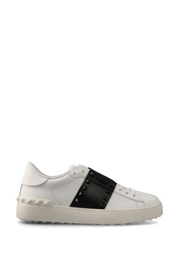 Rockstud Untitled Leather Sneakers