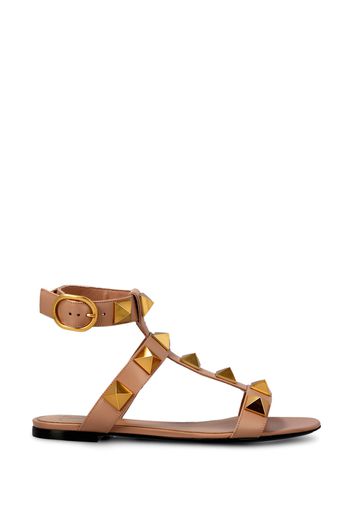 Sandalo Roman Stud In Pelle