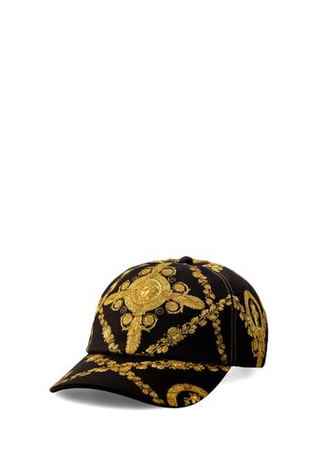 Cappellino Baseball Versace in Tela