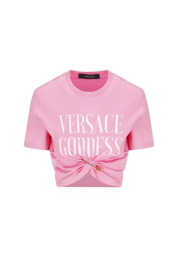 T-shirt Safety Pin Versace Goddess