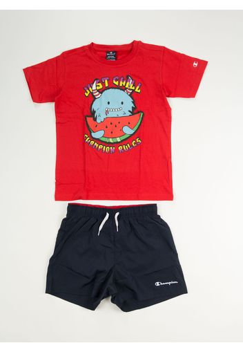 Completino T-Shirt+ Shorts Back To The Beach Ragazzo