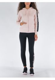 Tuta Insertata Full Zip Con Cappuccio