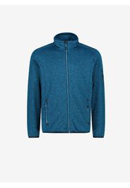 Felpa Full Zip Pile Knit-Tech