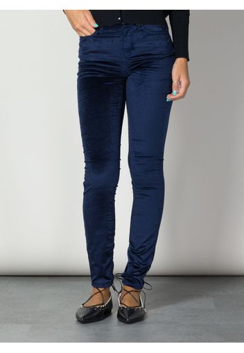 Pantalone Skinny Effetto Velluto