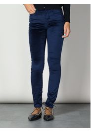 Pantalone Skinny Effetto Velluto