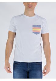 T-Shirt Ros Con Taschino