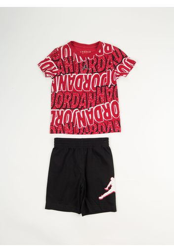 Completo T-Shirt + Short Jordan Play Bambino