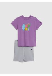 Completino T-Shirt + Short Puma X Trolls Bambino