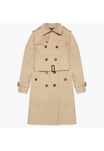 Water-Repellent Cotton Trench - female Beige/Khaki 0