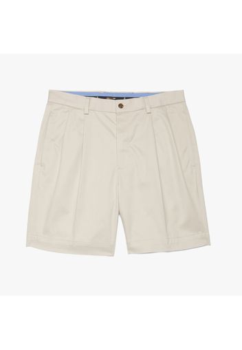 Shorts stretch con pince frontali - male Beige chiaro 30