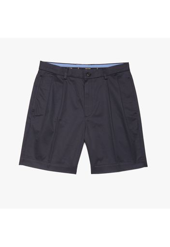 Shorts stretch con pince frontali - male Navy 38