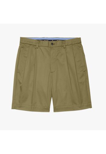 Shorts stretch con pince frontali - male Verde medio 46