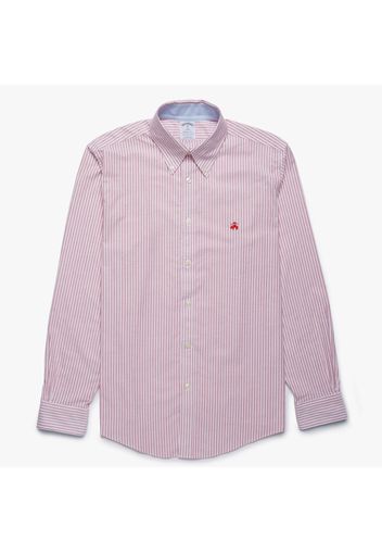 Camicia sportiva Regent regular fit in Oxford stretch non-iron, colletto button-down - male Rosso XL