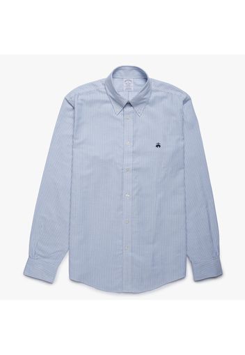 Camicia sportiva Regent regular fit in Oxford stretch non-iron, colletto button-down - male Righe blu M